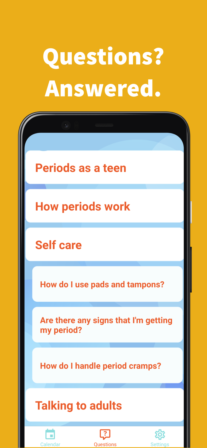 Luna Period Tracker For Teens