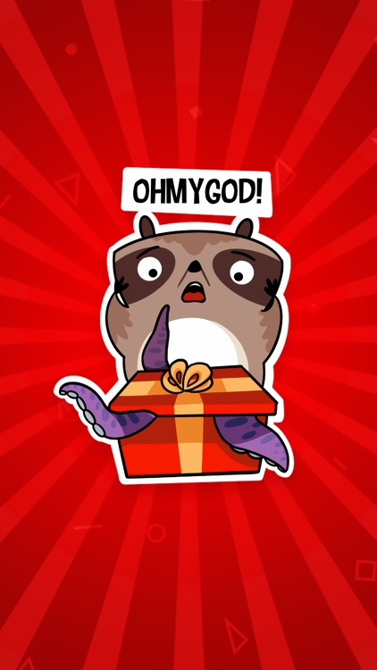 Christmas Raccoon screenshot-3