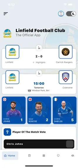 Game screenshot Linfield Football Club App mod apk