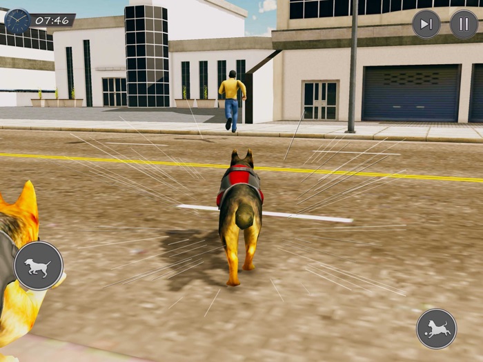 我们 警察 狗 城市 安全 3d