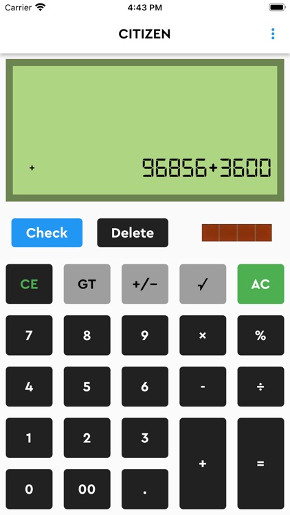 Citizen Basic Calculator