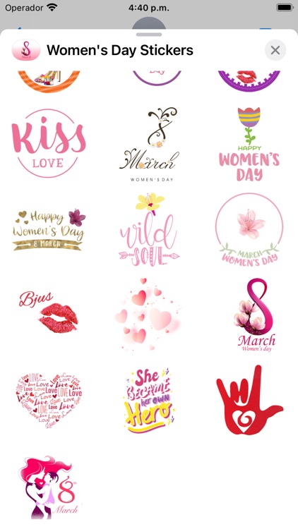 Women’s Day Stickers