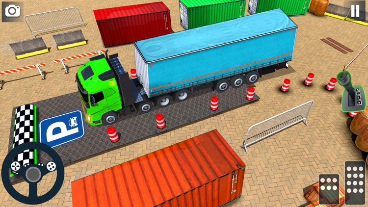 Truck Parking USA Trailer Game screenshot-4