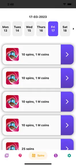 Game screenshot Spins & Coin - CM Reward mod apk