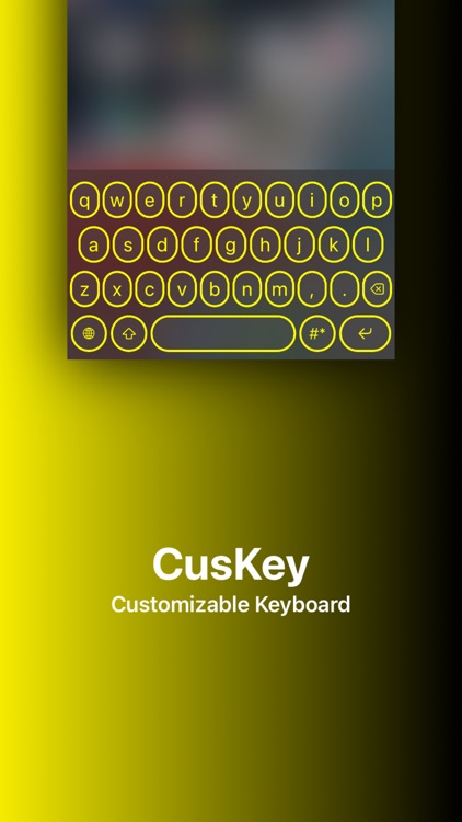 CusKey Customizable Keyboard