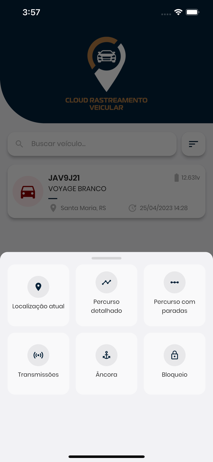 Cloud Rastreamento Veicular