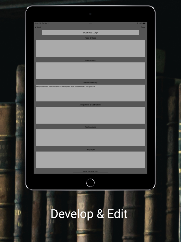 Sidekick - Writing  TTRPG