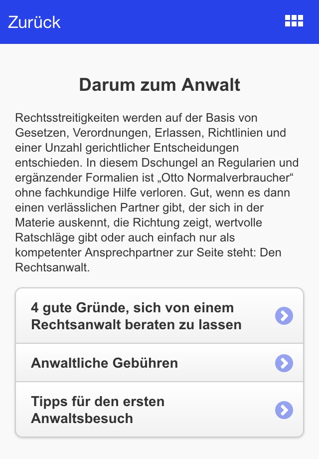 Meine Rechtsanwalt-App screenshot 4