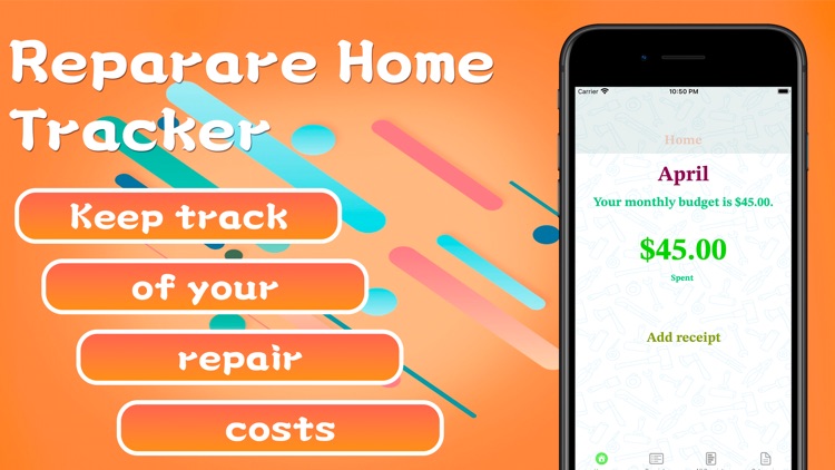 Reparare Home Tracker