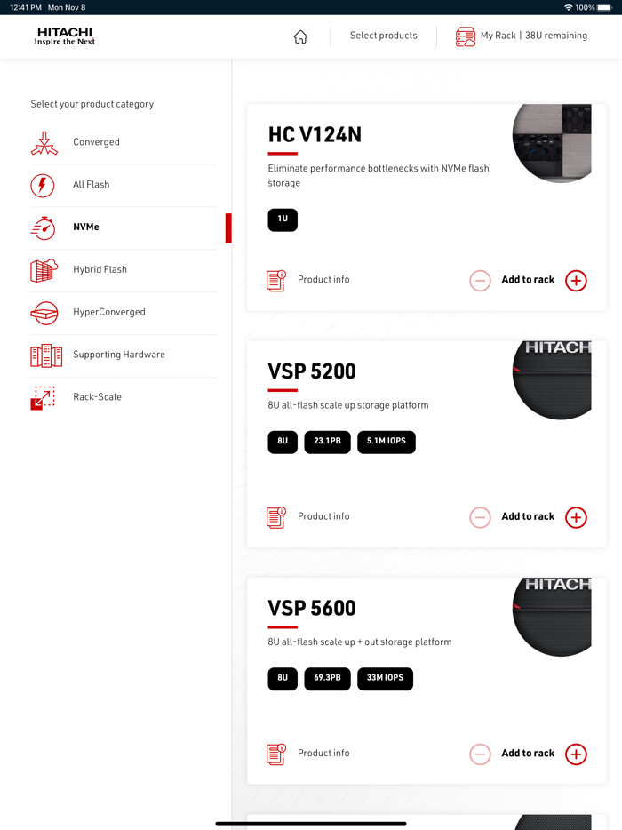 Hitachi Vantara Virtual Rack