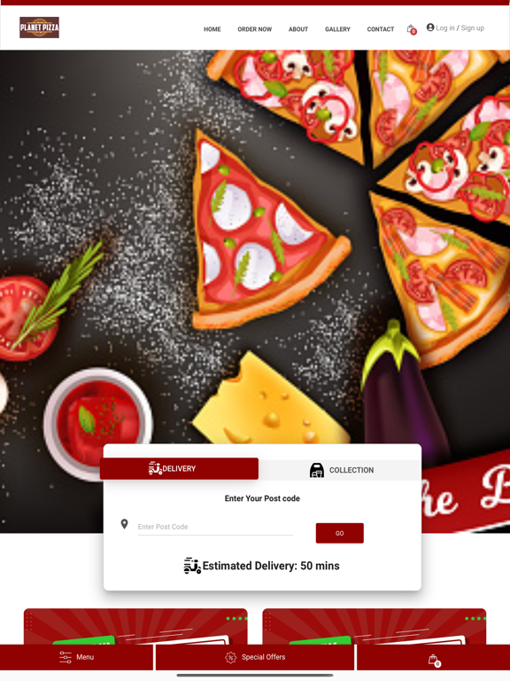 Planet Pizza -Food Delivery screenshot 2