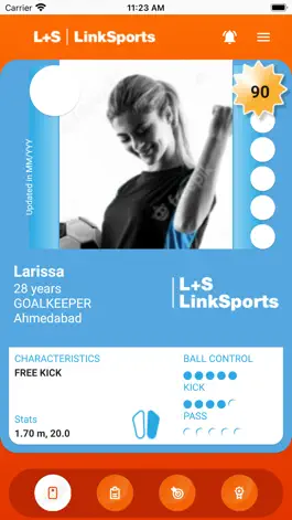 Game screenshot LinkSports: show your game apk