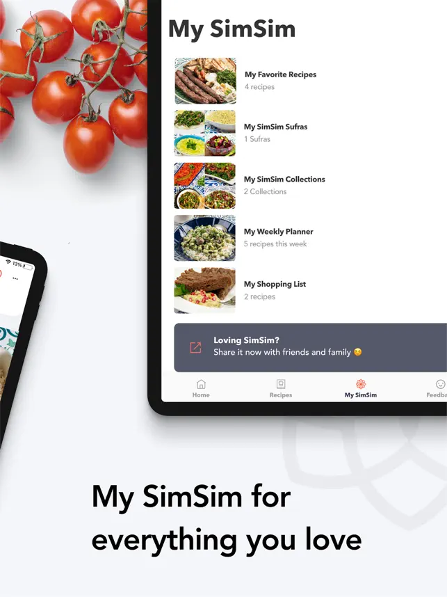Captura de Pantalla 7 SimSim Middle Eastern Recipes iphone
