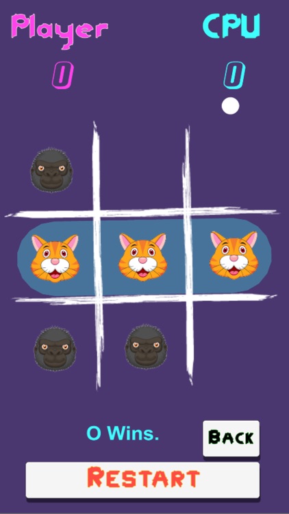 Tic Tac Toe - Animals by Yavuz Hacimustafaoglu