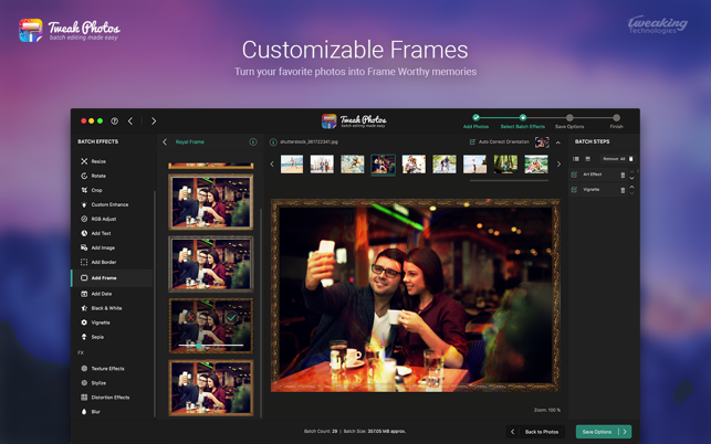 ‎Tweak Photos -  Image Editor Screenshot