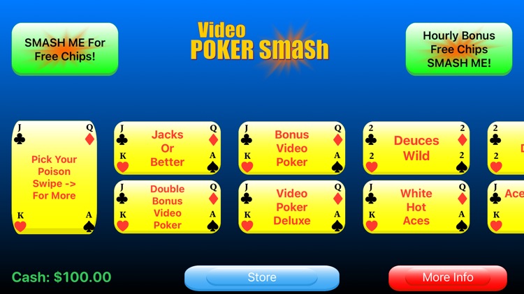 Video Poker Smash