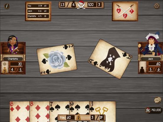 Screenshot #4 pour Spades Cutthroat Pirates