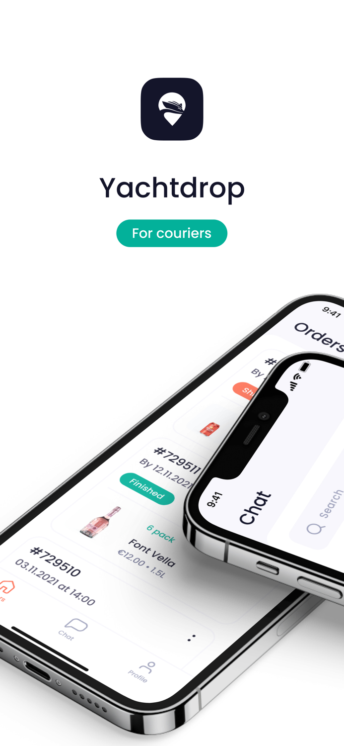 Yachtdrop - courier app