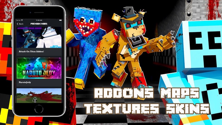 MCPE ADDONS FOR MINECRAFT PE .