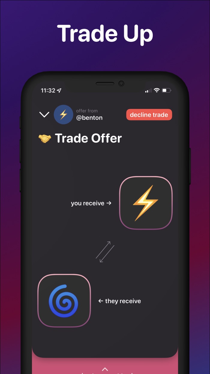 EmojiSwap - trade chat win