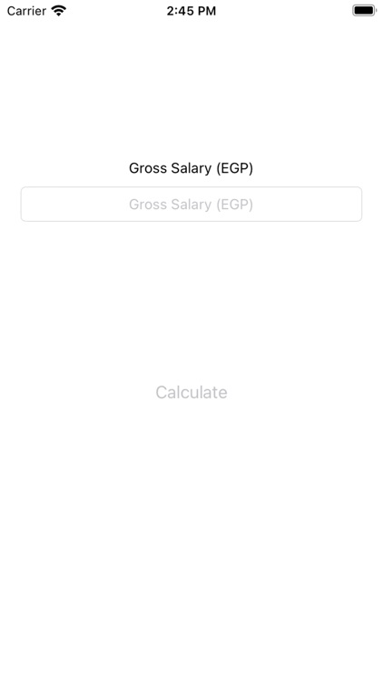 Salary Tax Calculation EG