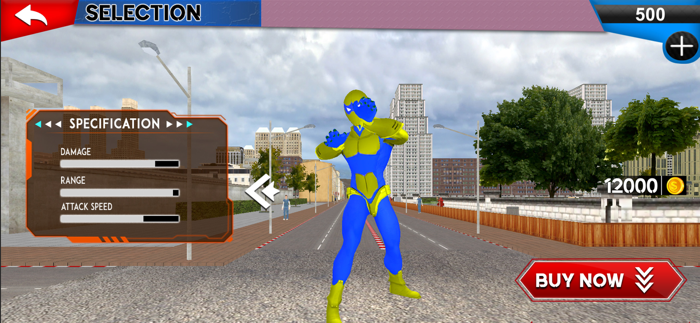 Spider Rope Hero Super Fighter