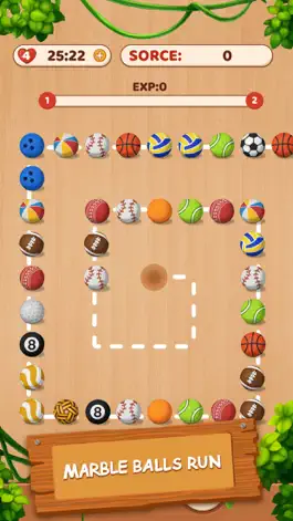 Game screenshot Marble Balls Run apk