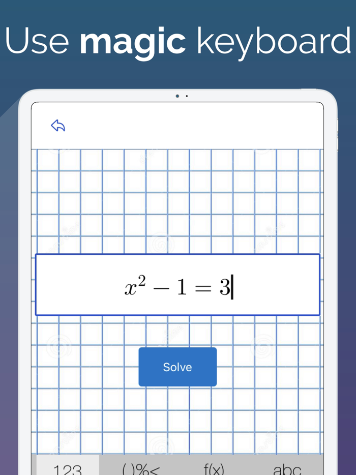 Calculo-Photo Math Solving App
