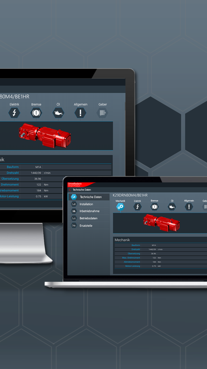 SEW DriveRadar IoT App