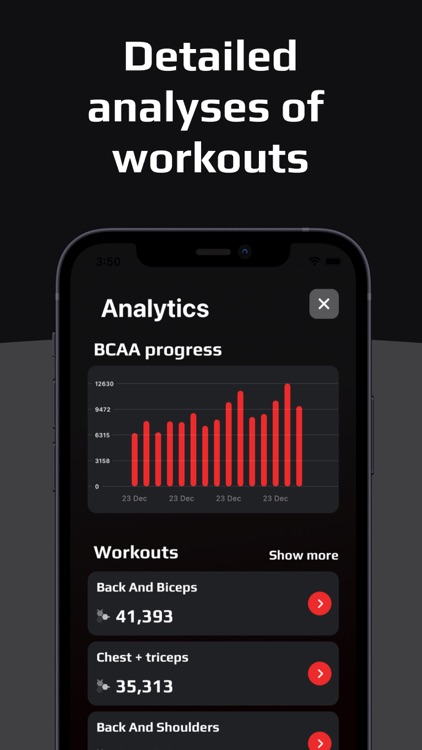 BCAA - fitness planner & log
