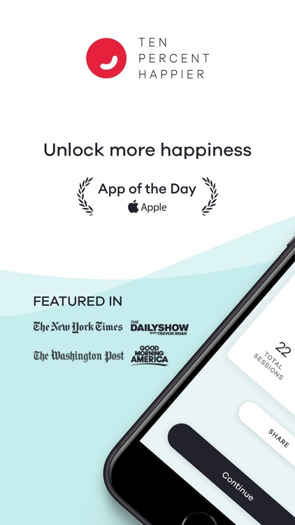 Ten Percent Happier Meditation screenshot-0