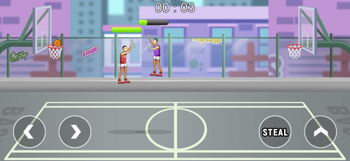 Basketball Fighting 1v1 - Dunk