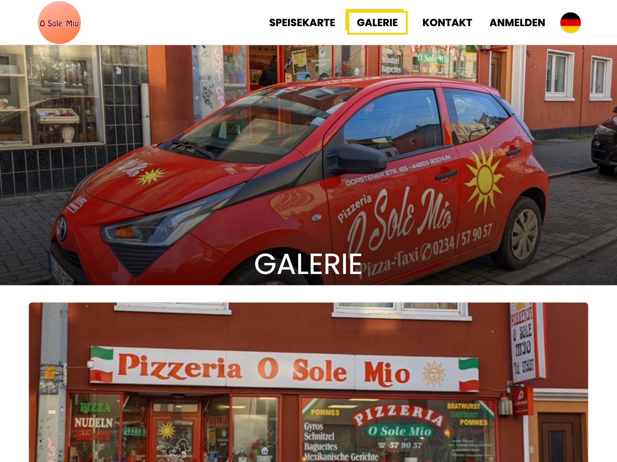 Pizzeria O Sole Mio Boch. screenshot 3