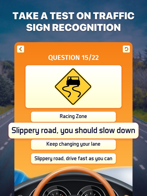 Road Signs AI: Test & Theory screenshot 2