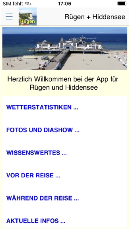 Rügen + Hiddensee Urlaubs App