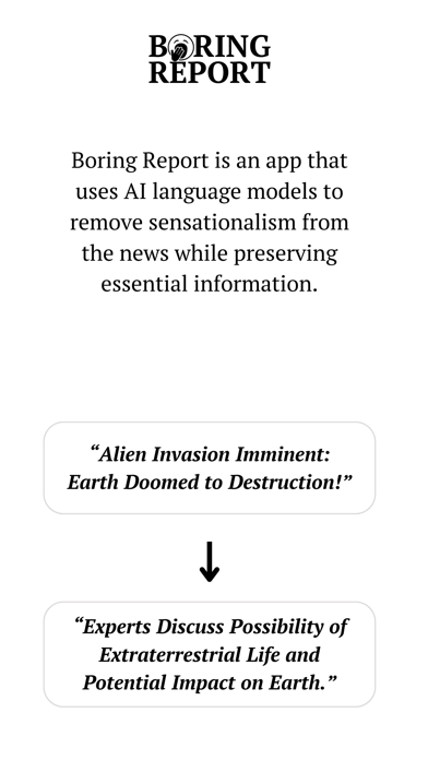 BoringReport:NewsbyAI