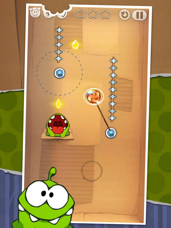 Cut the Rope: Experiments HD IPA Cracked for iOS Free Download