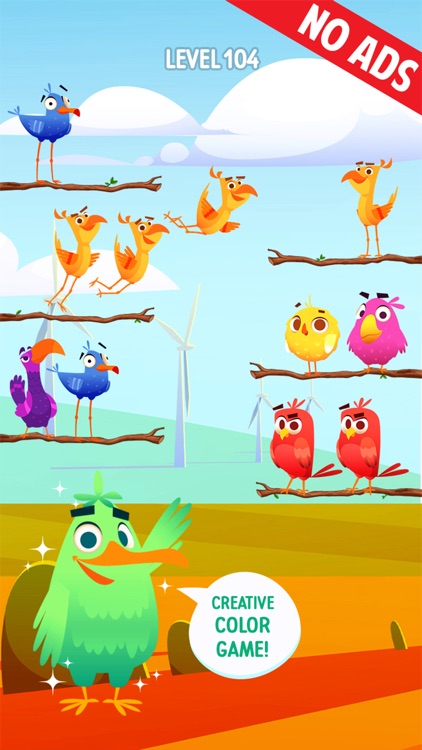 Color Bird : Puzzle Sort Game screenshot-4