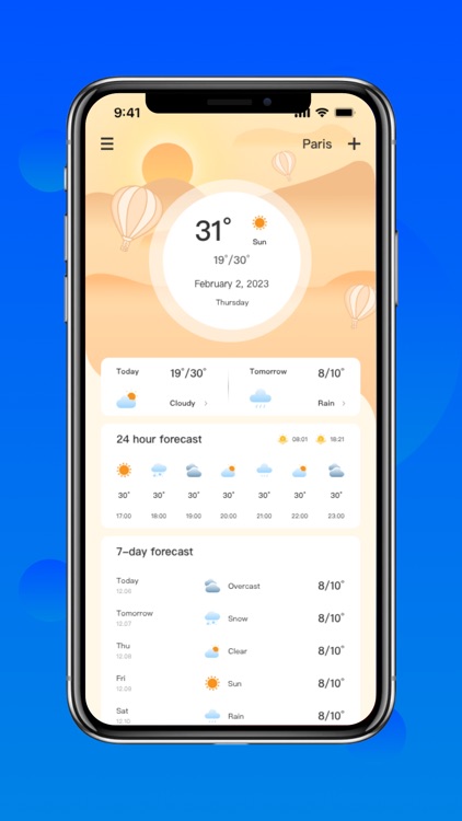 Live Weather - forecast