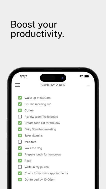 DailyList: Daily ToDo List screenshot-3