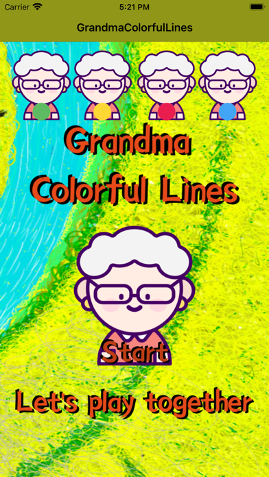 Screenshot #1 pour Grandma Colorful Lines