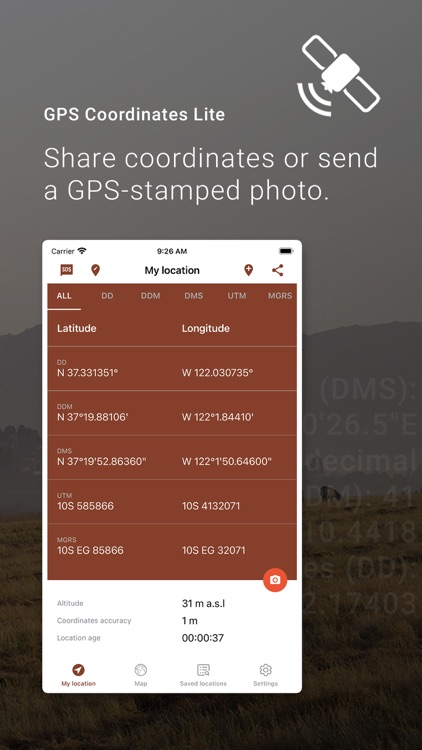My GPS Coordinates Lite