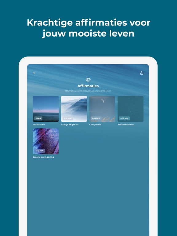 Meditation Moments iPad app afbeelding 8