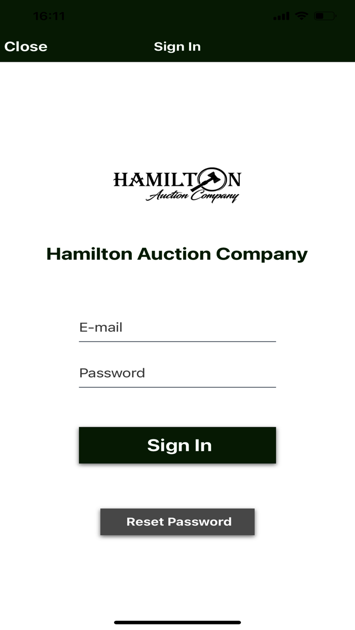 Hamilton Online Bidding