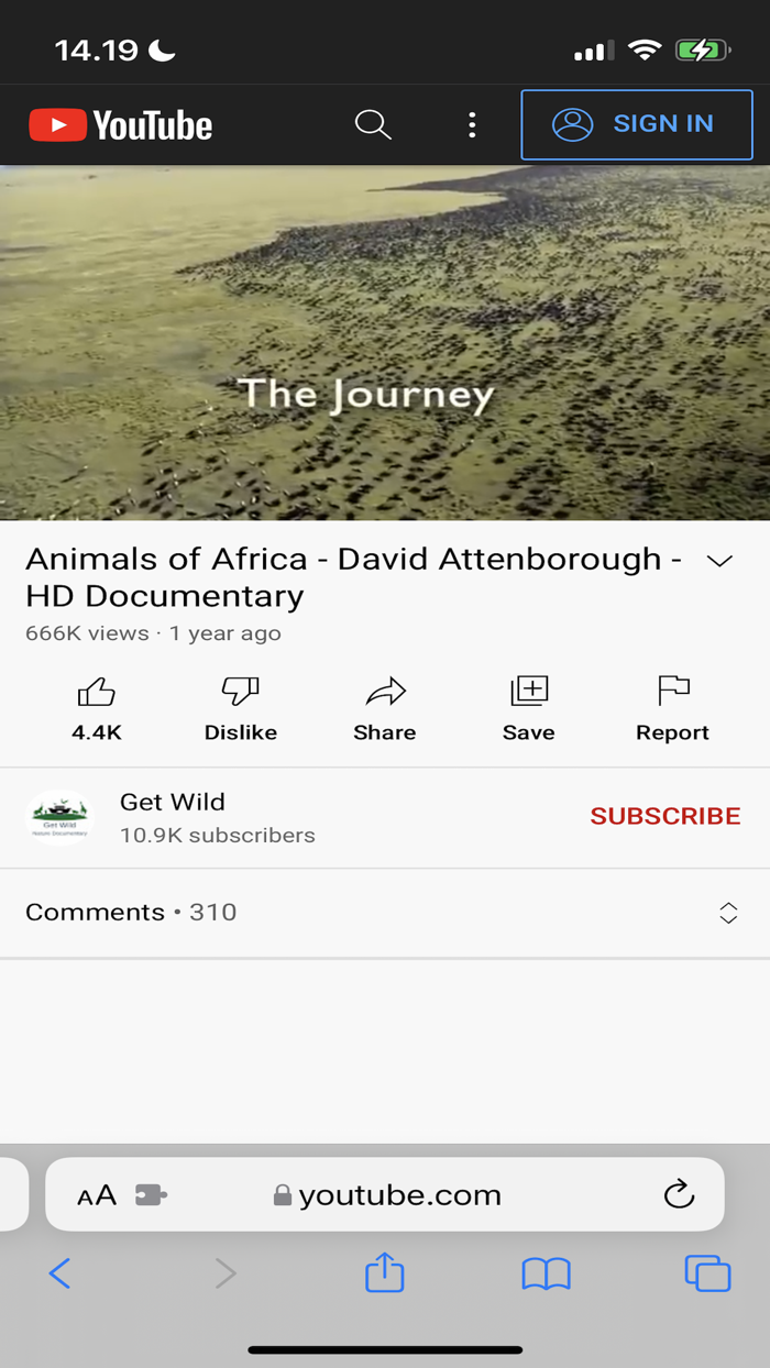 Hide distractions on YouTube