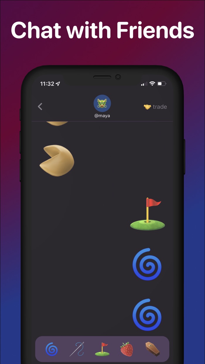 EmojiSwap - trade chat win