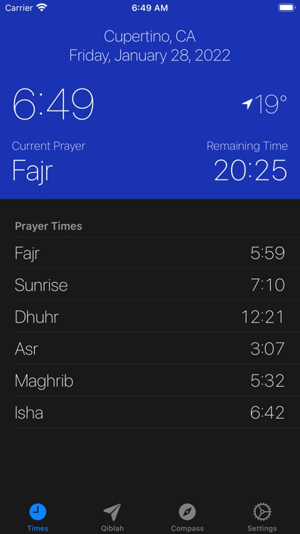 Prayer Times 2.0