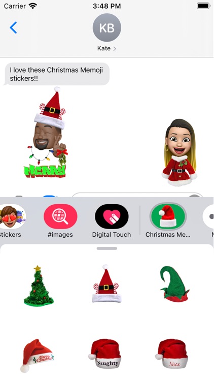 Christmas Memoji Stickers