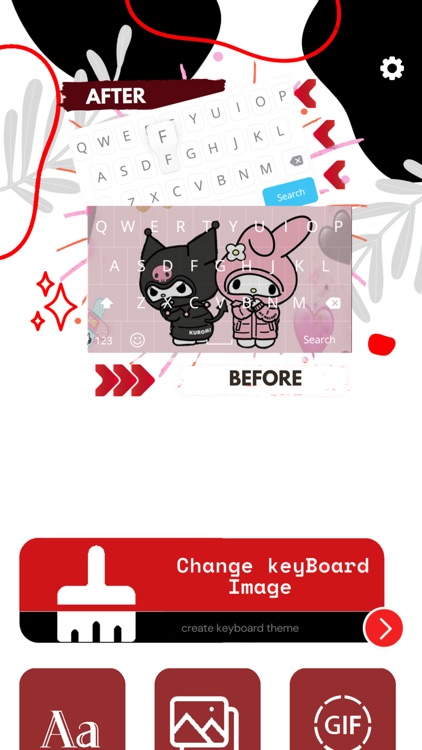 kuromi and melody HD - Themes screenshot-3