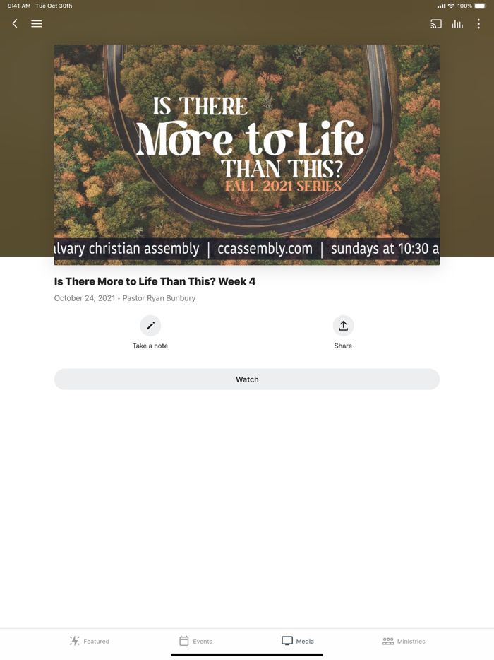 Calvary Christian Assembly